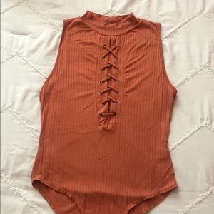 Orange Bodysuit